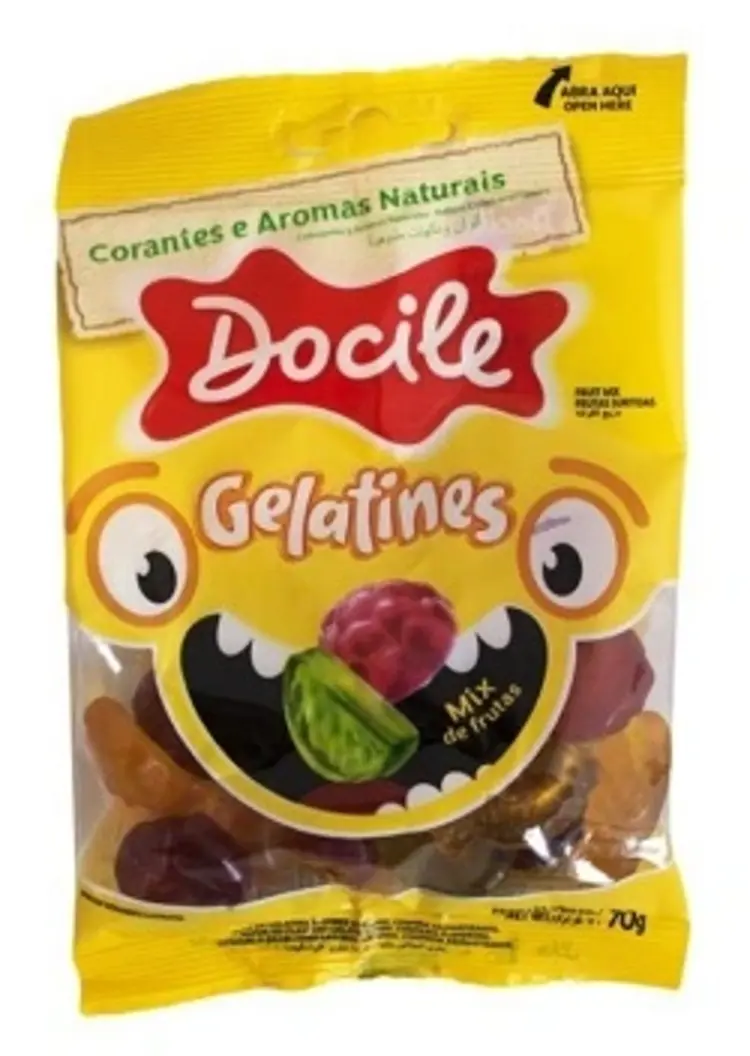 Docile Gelatines Fruit Bear 70G
